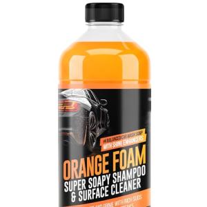 SwiftJet Orange Foam Car Wash Soap – Streak-Free Shine