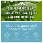 HoogaLife Mahogany Teakwood Car Air Freshener 2-Pack