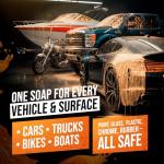 SwiftJet Orange Foam Car Wash Soap – Streak-Free Shine