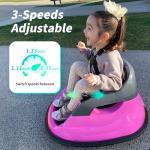 Hikiddo 12V Electric Bumper Car for Kids