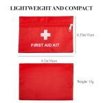 12 Pack Mini First Aid Kit Bags for Travel