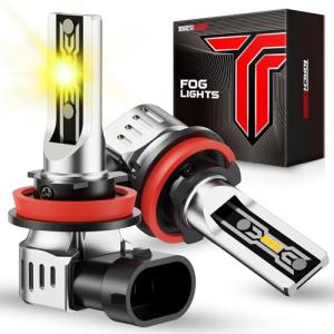 Torchbeam H11 Yellow LED Fog Light Bulbs