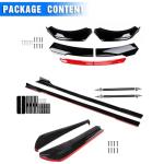 Universal Car Body Kit – Bumper Lip, Side Skirts, Diffuser