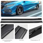 DREAMOTOR Universal 2PCS Car Side Skirts Kit