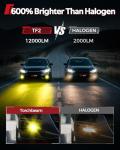 Torchbeam H11 Yellow LED Fog Light Bulbs