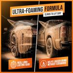 SwiftJet Orange Foam Car Wash Soap – Streak-Free Shine