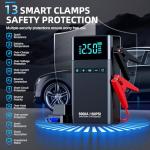 CZKBG 3500A Car Jump Starter & Air Compressor