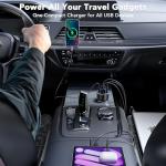 4-Port USB C Car Charger for Fast Charging