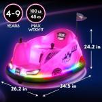 Glow Bumper Car Ride-On Toy for Kids