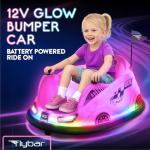 Glow Bumper Car Ride-On Toy for Kids