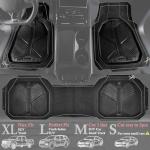 CAR PASS® V12 Rubber Floor Mats for All Seasons