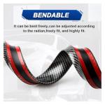 3D Rubber Rear Car Spoiler Lip Kit