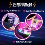 Glow Bumper Car Ride-On Toy for Kids