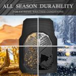 CAR PASS® V12 Rubber Floor Mats for All Seasons