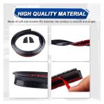 3D Rubber Rear Car Spoiler Lip Kit