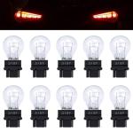 10 PCS Waterproof 3157 Tail Light Bulbs