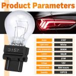 10 PCS Waterproof 3157 Tail Light Bulbs