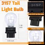 10 PCS Waterproof 3157 Tail Light Bulbs