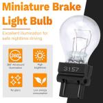 10 PCS Waterproof 3157 Tail Light Bulbs