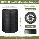 Waterproof Tire Covers for Outdoor Storage