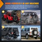 Nilight LED Tail Lights for 2007-2018 Wrangler JKU