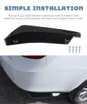 Rear Bumper Spoilers and Body Kit Trim