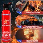 Compact Dry Chemical Fire Extinguisher 2-Pack