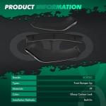Carbon Fiber Style Front Bumper Lip Kit