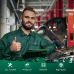 Carbon Fiber Style Front Bumper Lip Kit