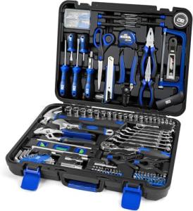 259-Piece Portable Tool Kit for Home and Auto