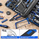 259-Piece Portable Tool Kit for Home and Auto