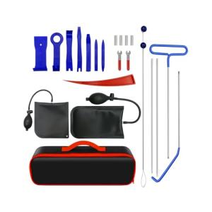 22-Piece Portable Car Tool Set with Pin Puller