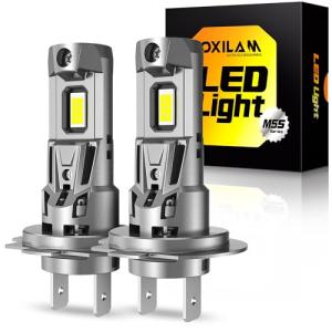 OXILAM H7 Super Bright 6500K Fog Light Bulbs