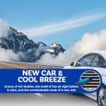 Car Air Freshener Vent Sticks, Cool Breeze Scent