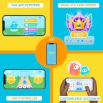 Smart Bumper Car Toy for Toddlers and Kids