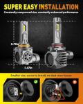 LED 9005/HB3 Bulbs - 30,000 Lumen Brightness