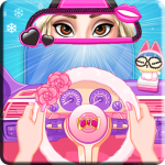 Frosty Cool Ice Queen Car Decor