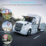 7-Inch GPS for Trucks with Offline Maps