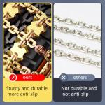 Heavy-Duty Snow Tire Chains for Cars and SUVs