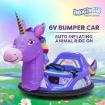 ImaginAir Unicorn Bumper Car for Kids