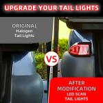 NOKINS LED Tail Lights for Club Car Golf Carts