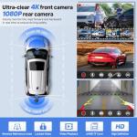 9" Wireless Apple CarPlay Dash Cam & GPS Screen