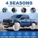 Tire Cover 4 Pack for Trailer, RV, SUV