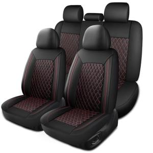 Leather Car Seat Covers – Waterproof & Breathable Full Set