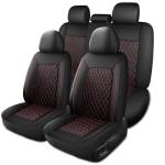 Leather Car Seat Covers – Waterproof & Breathable Full Set