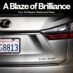 Sparkly Rhinestone License Plate Frames for Women