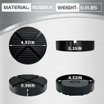 Universal Floor Jack Rubber Pad for Protecting Rails