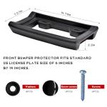 Heavy Duty License Plate Bumper Guard Protector