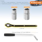 Portable Heavy Duty Scissor Jack Kit for Cars