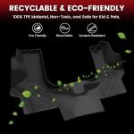 Custom Fit All Weather Floor Mats for Chevy Express